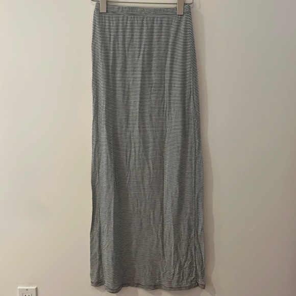 Brandy Melville Dresses & Skirts - Brandy Melville Maxi Skirt Blue White Stripe